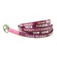 Bracelet magenta standard Good Work(s) Make a Difference