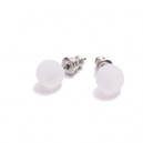 Boucles d'oreilles blanc