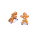 Boucles d'oreilles Pain d'épice