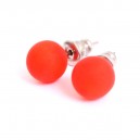 Boucles d'oreilles orange
