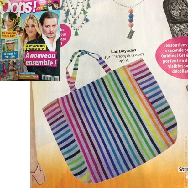 las bayadas beach bag