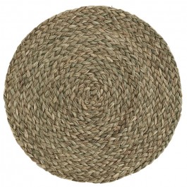 38 cm round seagrass placemat