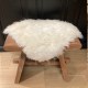 Natural Icelandic sheepskin chair pad