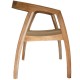 Recycled teak 50 cm stool