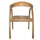 Recycled teak 50 cm stool