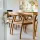 Recycled teak Sutan armchair