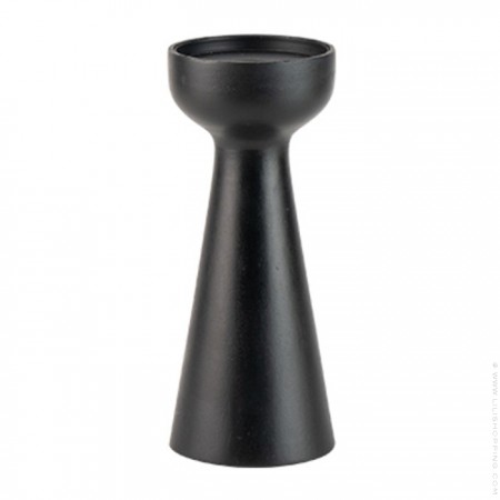 Atwoo black candle holder