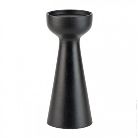 Sydney black candle holder