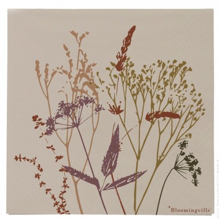 Sirri flowers napkin