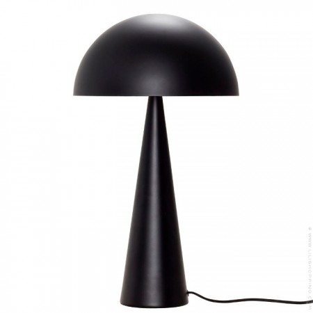 Mush mini black table lamp