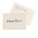 Carte postale Cinq Mai - Merci vintage paper