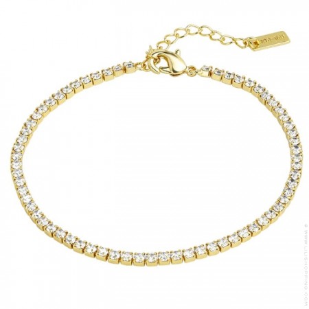 White tennis bracelet