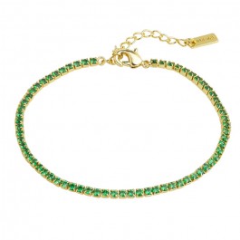 Bracelet green Tennis