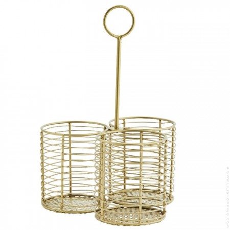 Iron napkin holder