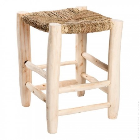 Tabouret naturel 45 cm