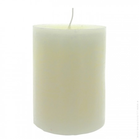 Medium large ivoire candle