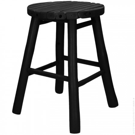Tabouret en bambou naturel