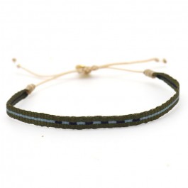 Argentinas kaki light blue bracelet