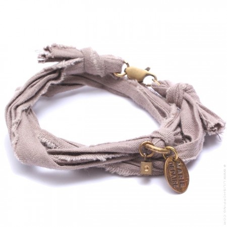 Bracelet vintage taupe