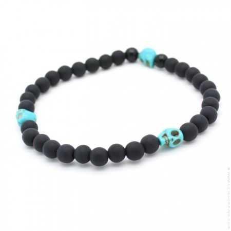 Turquoise cross bracelet