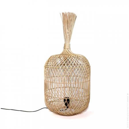 Sahara raffia wall lamp