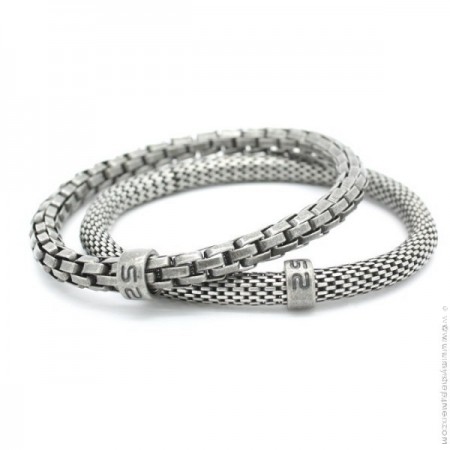 Silver Mr Snake ancient silver bracelets