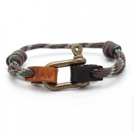 Bracelet Fisherman desert laiton antique