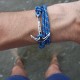 Arctic anchor bracelet