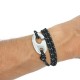 Coral Brummel Hook bracelet