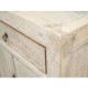 Reclaimed pine wood low sideboard