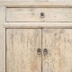 Reclaimed pine wood low sideboard