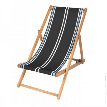 Chilienne Riviera rayé kaki teck huilé