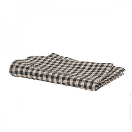 Piana coal 36 x 48 cm placemat and napkin
