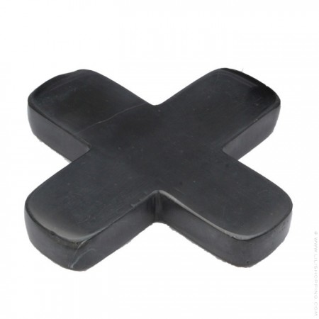 Black marble pan coaster