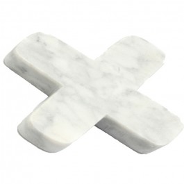 White marble pan coaster