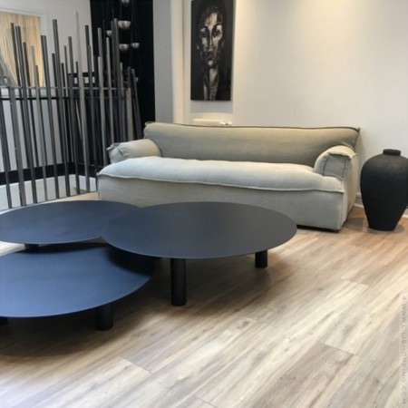 Trio de tables basses Bora Bora - M - fine texture