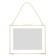 Loft chained brass photo frame 30 x 24 cm