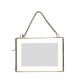 Loft chained brass photo frame 30 x 24 cm