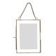 Loft chained brass photo frame 18 x 13 cm
