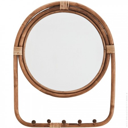 Miroir rond à poser
