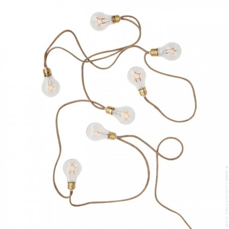 Find our selection of luminaires, LED garlands on copper wire