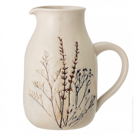 Stoneware flower picher