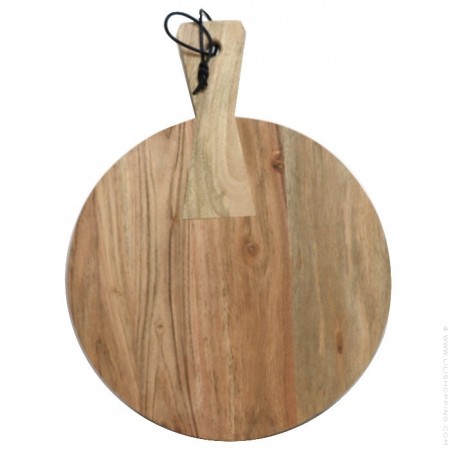 Acacia row wood cutting board