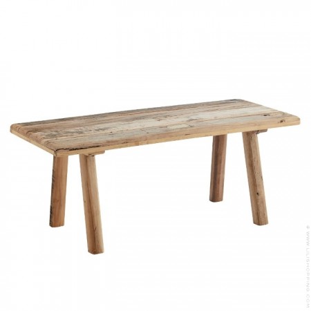 Tabouret en bois recyclé