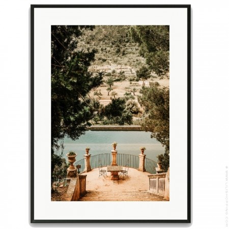 Raixa terrasse 40 x 50 framed poster