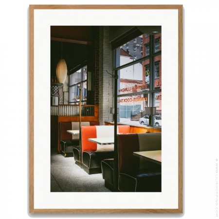 Haria 40 x 50 oak framed poster
