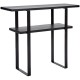 Black Woda console table