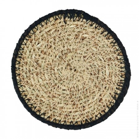 Cutlery holder with jute