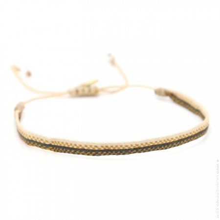 Argentinas grey beige gold bracelet