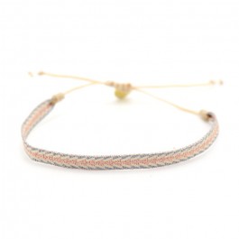 Argentinas silver and copper bracelet